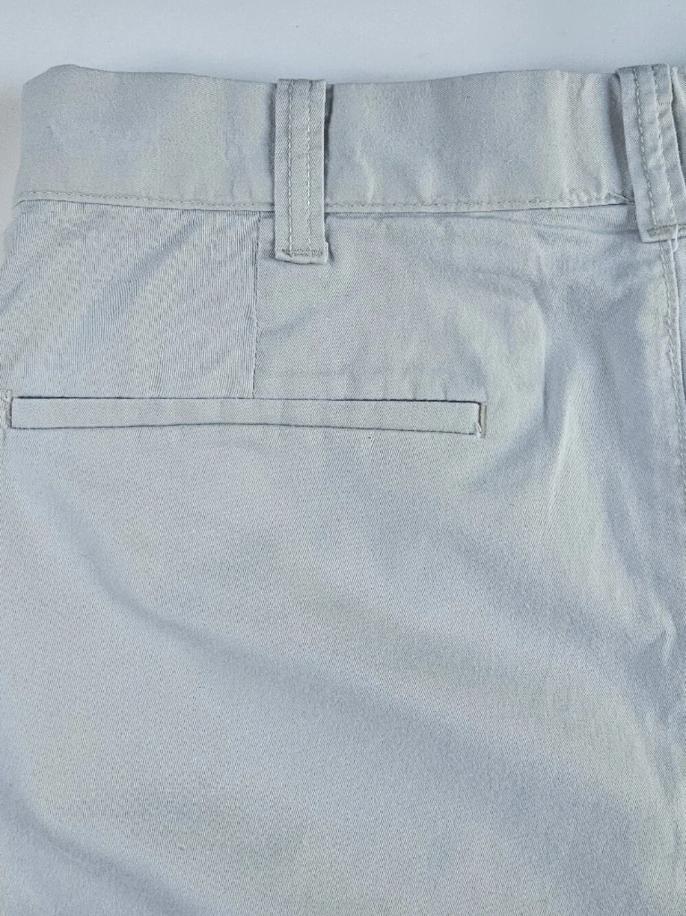2 For $25 J.Crew Men's Stretch Chino Shorts Size 34 Light Grey 9